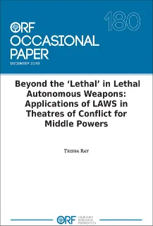 Beyond the ‘Lethal’ in lethal autonomous weapons: Applications of LAWS in theatres of conflict for middle powers