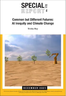 Common but Different Futures: AI Inequity and Climate Change