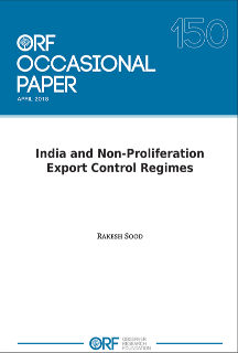 India and non-proliferation export control regimes
