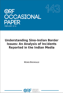 Understanding Sino-Indian border issues: An analysis of incidents reported in the Indian media  