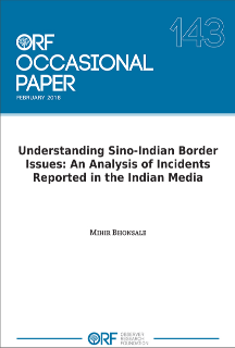 Understanding Sino-Indian border issues: An analysis of incidents reported in the Indian media