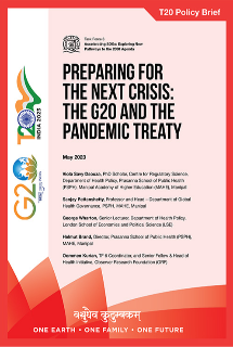 Preparing for the next crisis: The G20 and the Pandemic Treaty  
