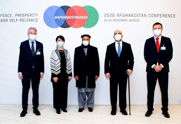 2020 में आयोजित अफ़गानिस्तान सम्मेलन- एक मज़बूत प्रतिबद्धता  