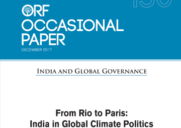 From Rio to Paris: India in global climate politics  
