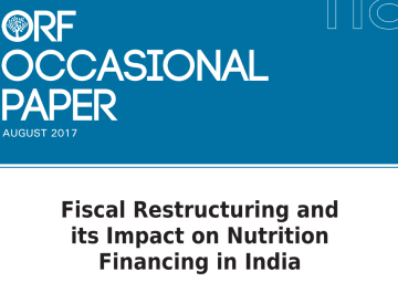 Fiscal restructuring and its impact on nutrition financing in India  