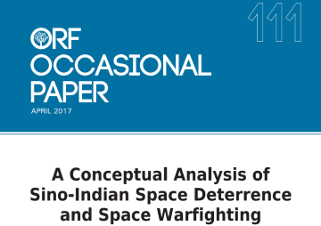 A conceptual analysis of Sino-Indian space deterrence and space warfighting  