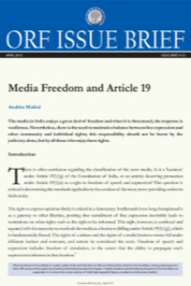 Media Freedom and Article 19  