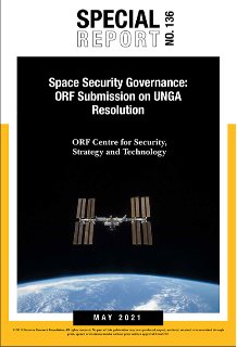 Space Security Governance: ORF Submission on UNGA Resolution  