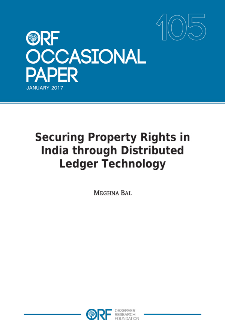 Securing property rights in India through distributed ledger technology  