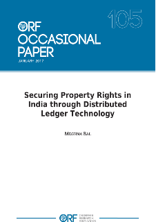 Securing property rights in India through distributed ledger technology