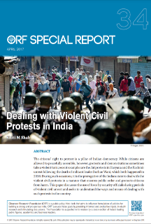 Dealing with violent civil protests in India  