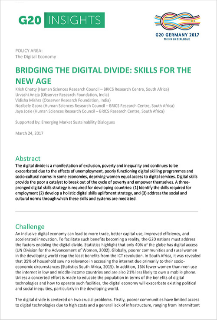 Bridging the digital divide: Skills for the new age  