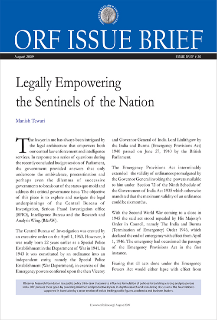 Legally Empowering the Sentinels of the Nation