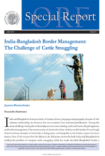 India-Bangladesh Border Management: The Challenge of Cattle Smuggling  