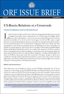 US -Russia Relations at a Crossroads  