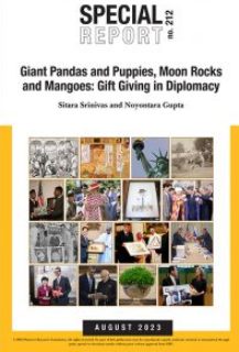 Giant Pandas and Puppies, Moon Rocks and Mangoes: Gift Giving in Diplomacy