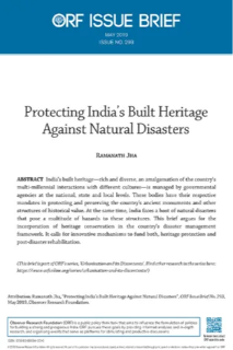 Protecting India’s built heritage against natural disasters