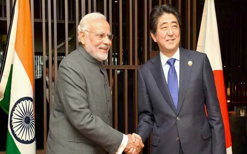 Asian G-2: Modi and Abe are drawn together  