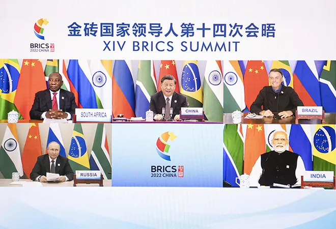 Straddling cooperation and challenges at BRICS