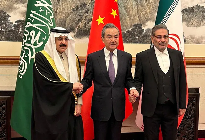 China brokers a diplomatic thaw between Saudi Arabia and Iran  