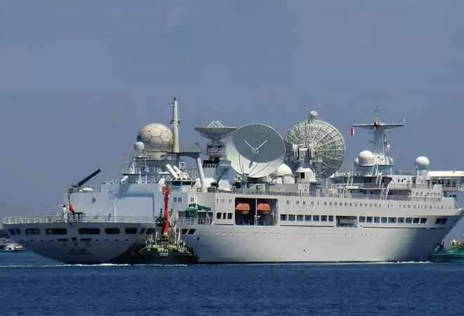 China’s ‘spy ship’ poses a dilemma for New Delhi  