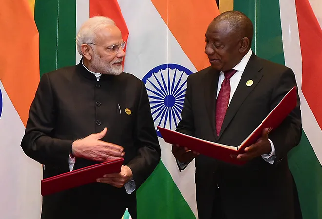 Connectivity beyond neighbours: India’s brimming interest in South Africa through the Asia-Africa growth corridor  