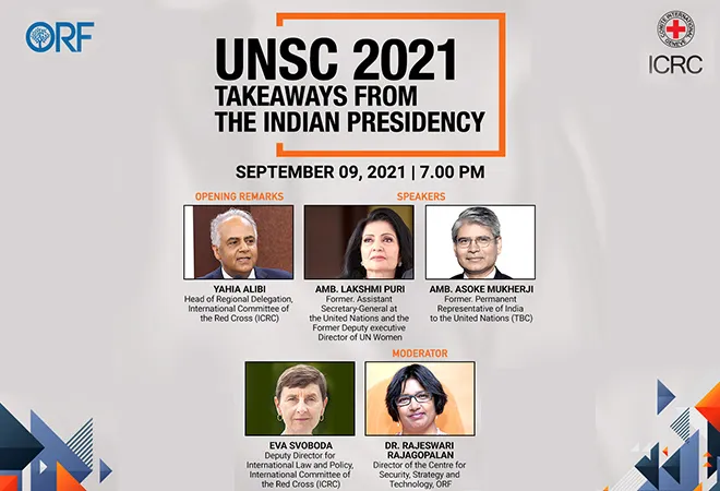 UNSC 2021: Takeaways from the Indian Presidency  