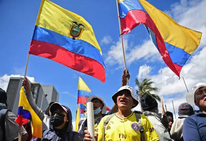 Prevailing protests: Economic crisis in Ecuador