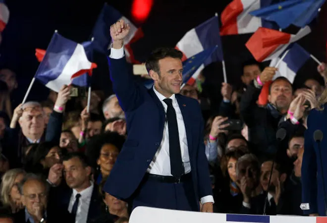 Macron’s second term will be harder – his centrism pushed opponents to extreme Left & Right  