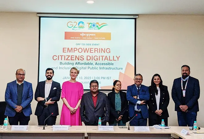 T20 Side Event | Panel Discussion on “Empowering Citizens Digitally: Building Affordable, Accessible and Inclusive Digital Public Infrastructure”
