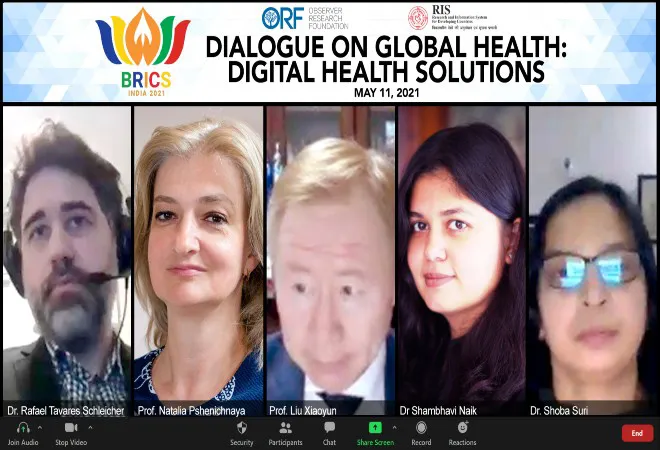 BRICS Dialogue on global health: Digital health solutions  