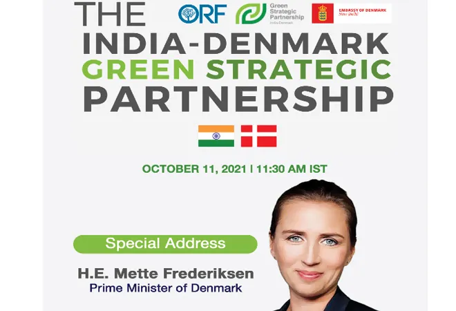 The India-Denmark Green Strategic Partnership  