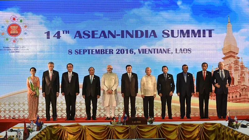 PM Modi in Laos — Engaging East Asia  