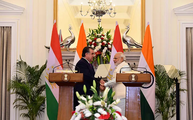 Tajikistan President visits India; gives big impetus to bilateral ties  