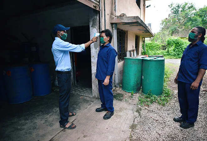 Explaining community spread in Indian states using Google Mobility Data