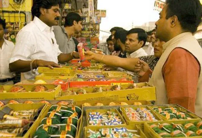 Costly flip-flops over ban on firecrackers  