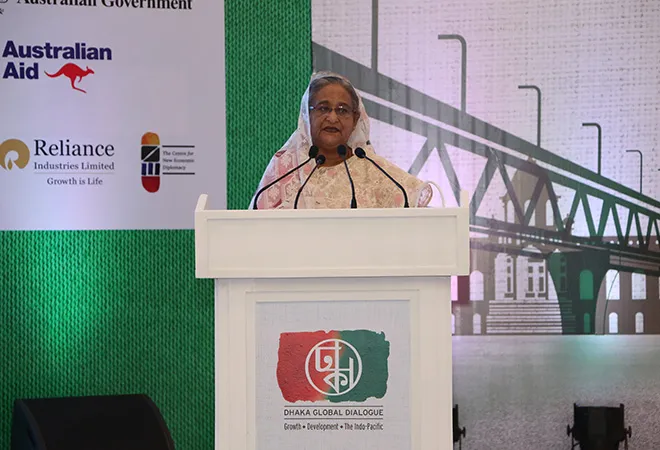 Inaugural Keynote of Hon’ble Prime Minister Bangladesh, Sheikh Hasina at the Global Dhaka Dialogue  