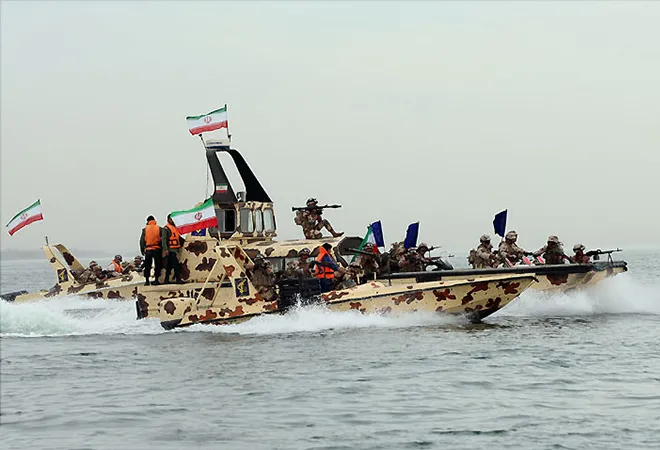 The spectre of a naval conflict in the Persian Gulf  