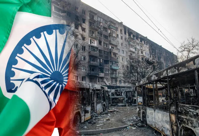 How do India’s choices on the Ukraine crisis affect its foreign relations?