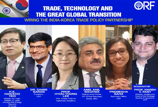 Trade, Technology, and the Great Global Transition: Wiring the India-Korea Trade Policy Partnership  