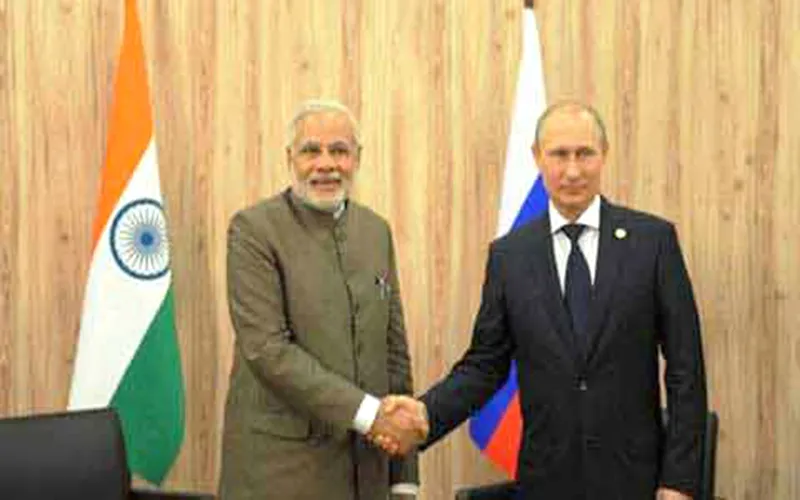 India, Russia, here and now  