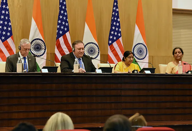 India-US 2+2 talks: In India, US sees a strong, stable friend