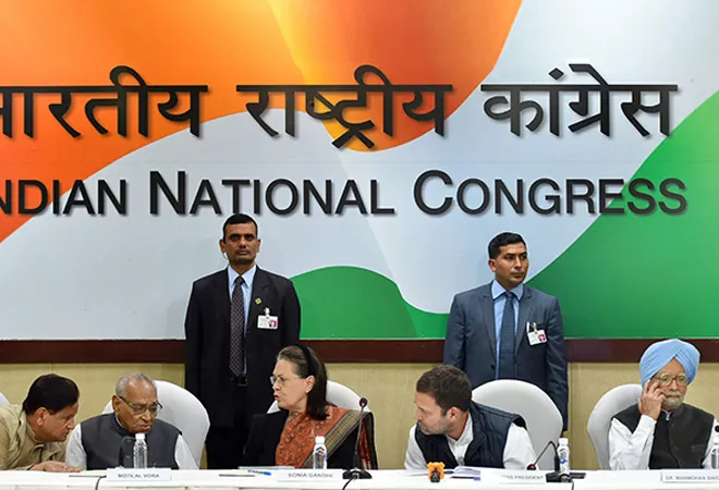 Congress moving towards extinction?