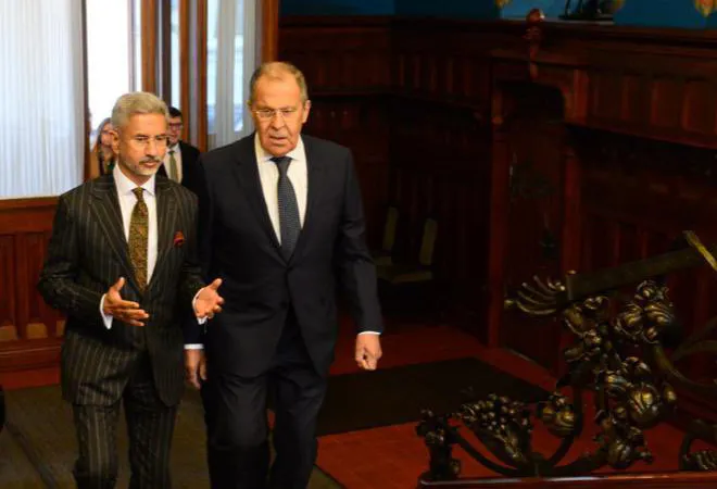 Indian Foreign Minister Jaishankar Goes to Russia
