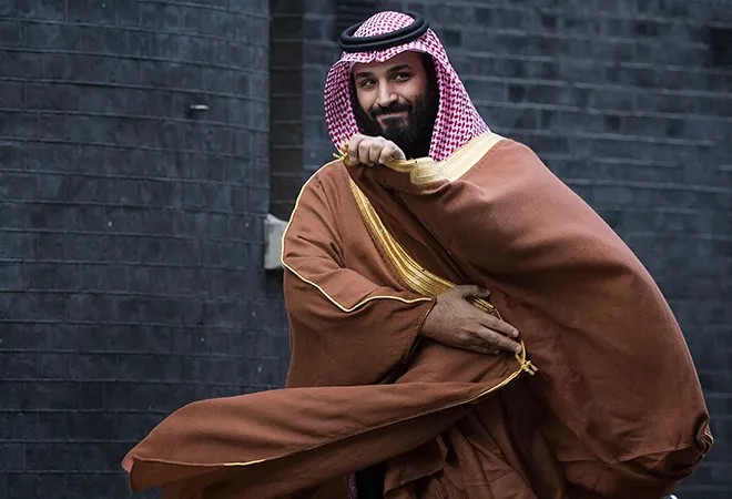 MBS is desperately trying to rehabilitate himself since Biden won the elections  