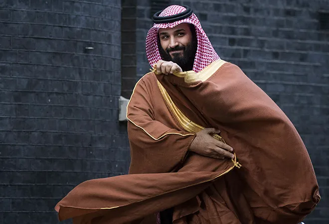 MBS is desperately trying to rehabilitate himself since Biden won the elections