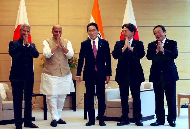 India and Japan Hold 2+2 Ministerial Dialogue  