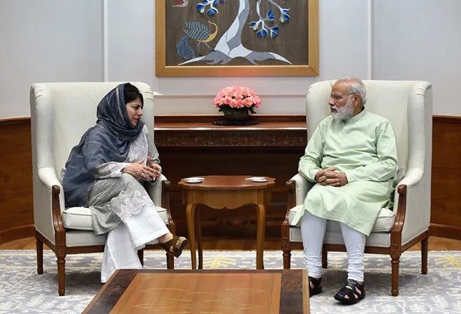 Mehbooba Mufti's most unsuitable partner, the BJP  