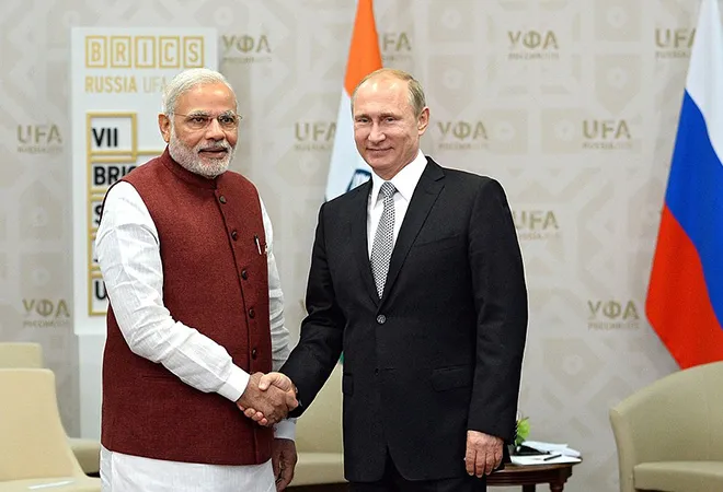 What did India’s Foreign Secretary achieve on his trip to Russia?  