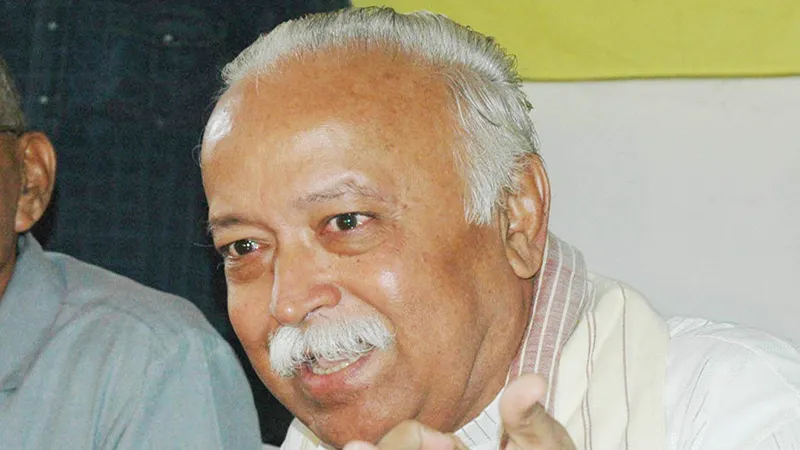 Is the present RSS chief more assertive?  